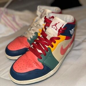 Nike Air Multicolor High-Top Sneakers